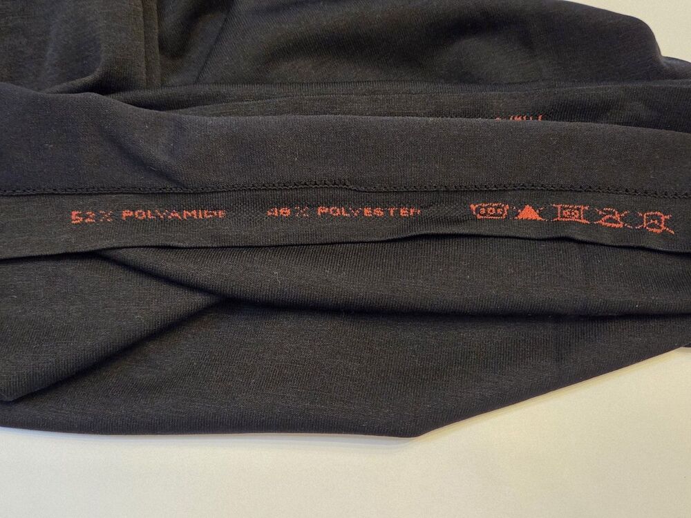 Rhone Polo Shirt Mens Medium Black Performance Stretch Short Sleeve Golf - Picture 6 of 8